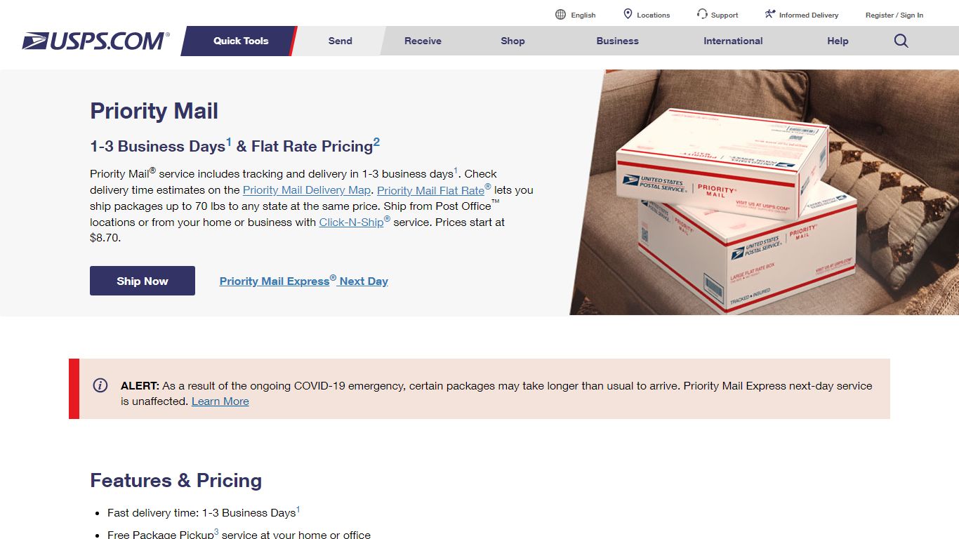 Priority Mail | USPS